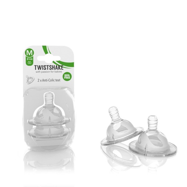 Twistshake sisac  anti-colic 2x 2mj